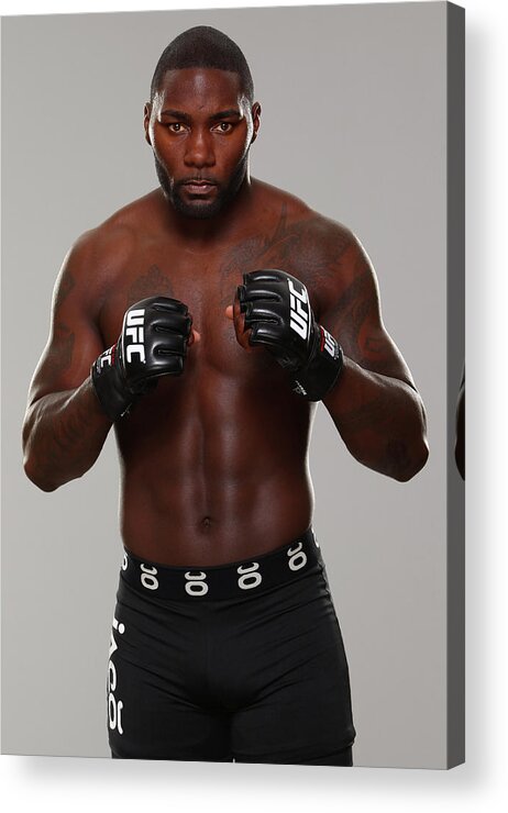 Event Acrylic Print featuring the photograph Ufc Fighter Portraits by Mike Roach/zuffa Llc