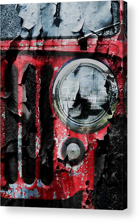 Willys Acrylic Print featuring the photograph Weathered Willys by Luke Moore