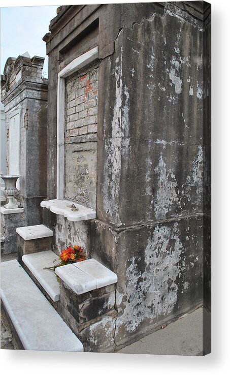 New Orleans Acrylic Print featuring the photograph New Orleans Cemetery 1 #1 by Nimmi Solomon