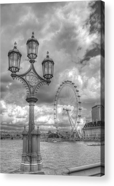 London Eye Acrylic Print featuring the photograph London Eye #2 by Chris Day
