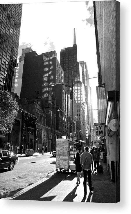 New York Acrylic Print featuring the photograph Morning Light #2 by Eric Tressler