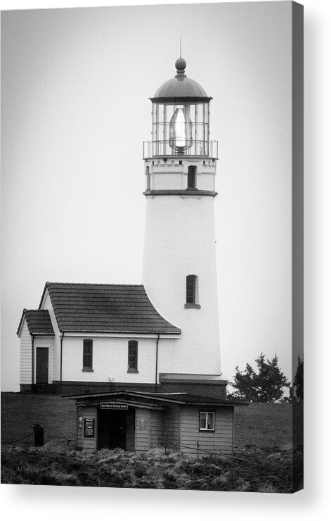 Lighthouse Acrylic Print featuring the photograph Cape Blanco Beacon by Kevin Munro