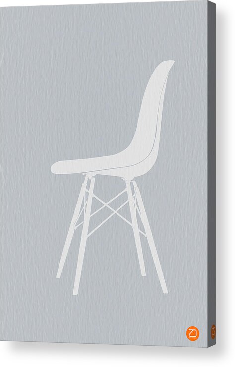 Eames Chair Acrylic Print featuring the photograph Eames Fiberglass Chair by Naxart Studio