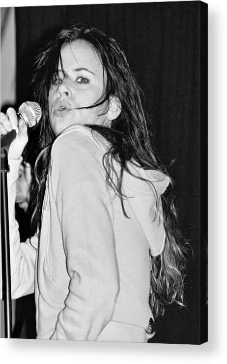 Juliette Lewis Acrylic Print featuring the photograph Juliette Lewis by Gary Smith