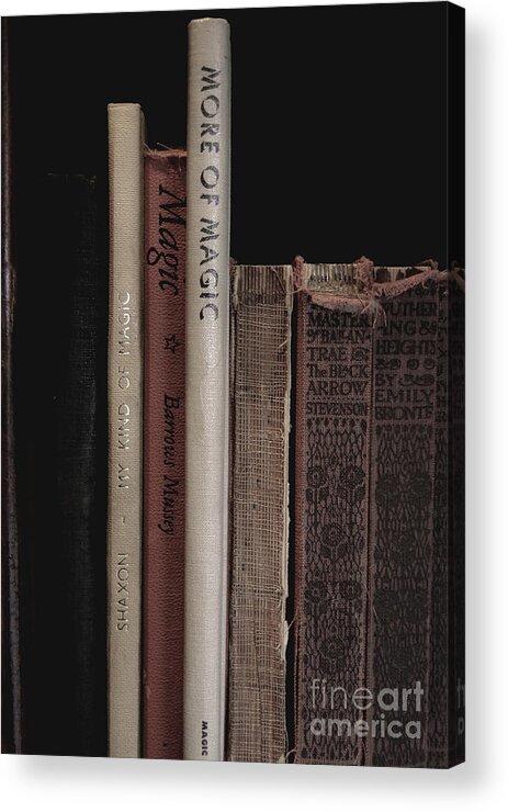 Books Acrylic Print featuring the photograph More Of Magic by John Thomas Foye