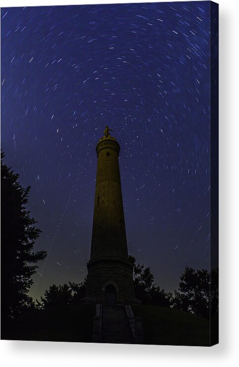 Myles Standish Acrylic Print featuring the photograph Myles Standish by Kate Hannon