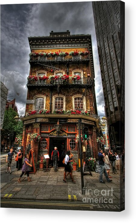 Yhun Suarez Acrylic Print featuring the photograph Number 52 Victoria Street by Yhun Suarez