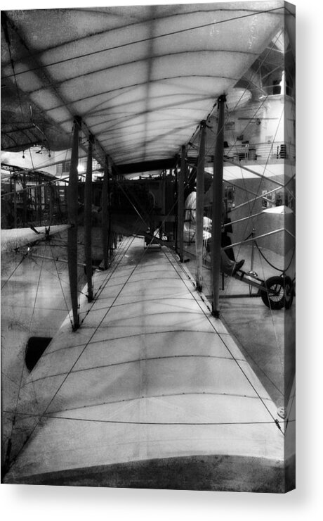 Aviation Acrylic Print featuring the photograph Old Flight by Matt Hanson