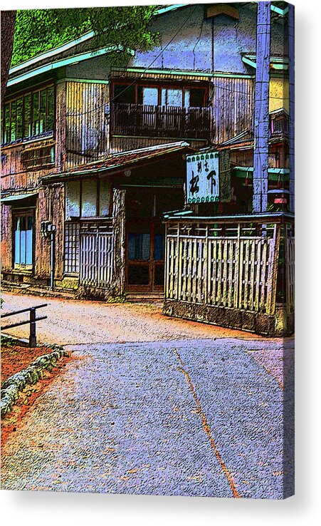 Old Acrylic Print featuring the photograph The old Inn by Tim Ernst
