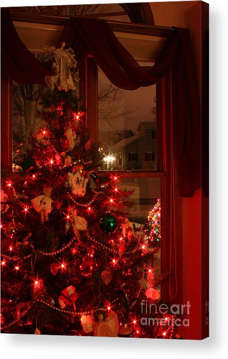 Twas The Night Before Christmas Acrylic Print featuring the photograph Twas The Night Before Christmas #1 by Wayne Moran