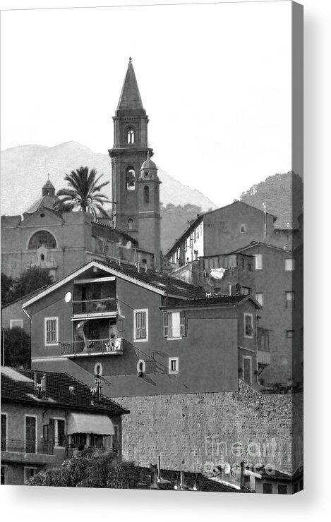 Italy Acrylic Print featuring the photograph Ventamiglia #1 by Karen Lewis