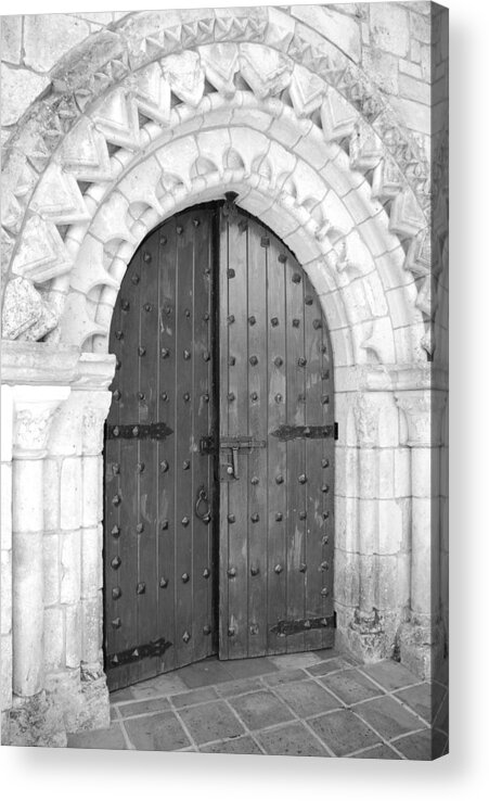 Wooden Doors Acrylic Print featuring the photograph Miami Monastery #12 by Rob Hans