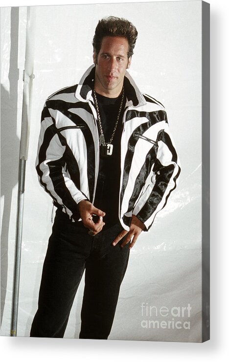 Andrew Dice Clay Acrylic Print featuring the photograph Andrew Dice Clay 1989 by Chris Walter