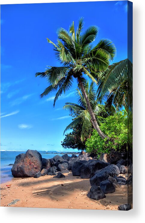 Granger Photography Acrylic Print featuring the photograph Anini Beach by Brad Granger