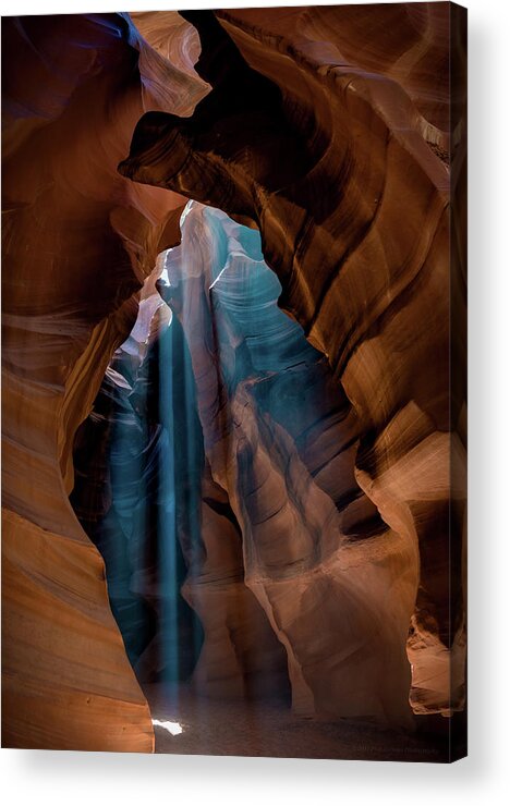 Antelope Canyon Acrylic Print featuring the photograph Antelope Canyon 6 by Phil Abrams