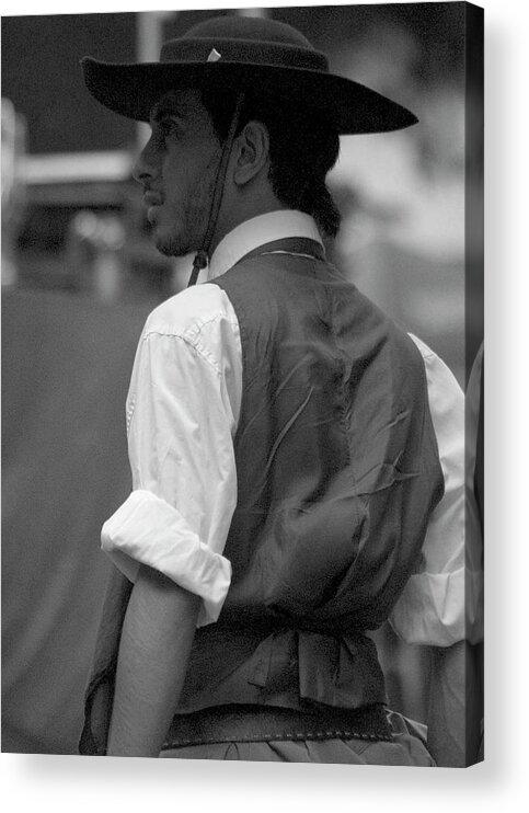 Argentina Acrylic Print featuring the photograph Argentine Cowboy by Robert Suggs