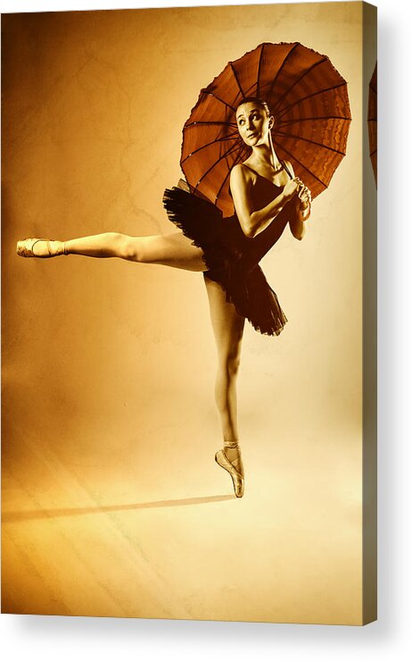 Dance Acrylic Print featuring the photograph Audrey Would 4 by Monte Arnold
