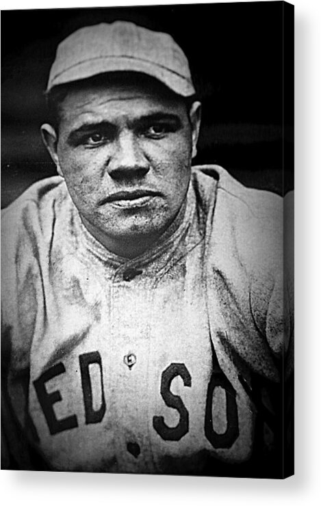 Babe Ruth Acrylic Print featuring the photograph Babe by Imagery-at- Work
