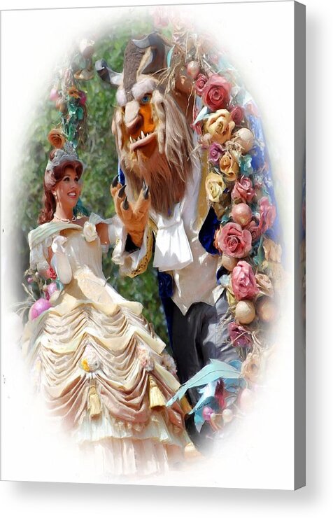 Beauty & The Beast Acrylic Print featuring the photograph Beauty and the Beast II by Robert Meanor