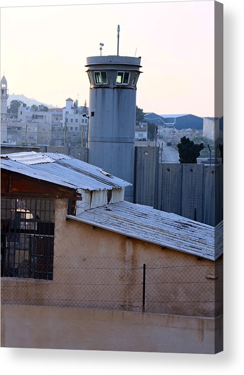 Watchtower Acrylic Print featuring the photograph Bethlehem Watchtower by Munir Alawi