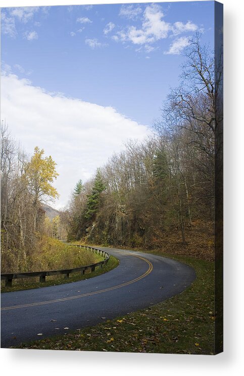 Blue Ridge Parkway Acrylic Print featuring the photograph Blue Ridge Parkway by Alan Raasch
