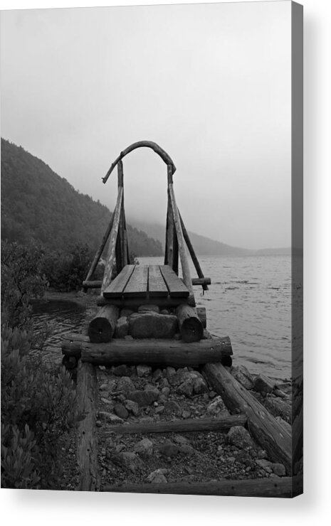 Bridge Acrylic Print featuring the photograph Bridges Crossed by Becca Wilcox