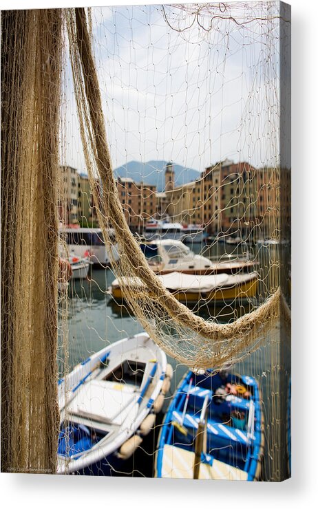 Italy Acrylic Print featuring the photograph Camogli 1 by Luigi Barbano BARBANO LLC