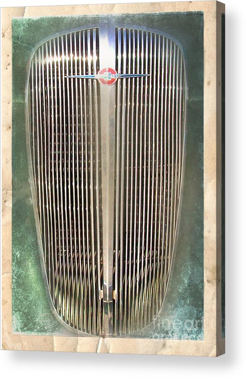 Car Acrylic Print featuring the photograph Car Grill 2 by Scott Parker