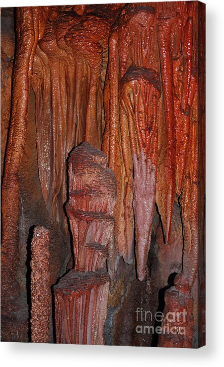 Cave Acrylic Print featuring the photograph Caves in Arizona by Donna Greene