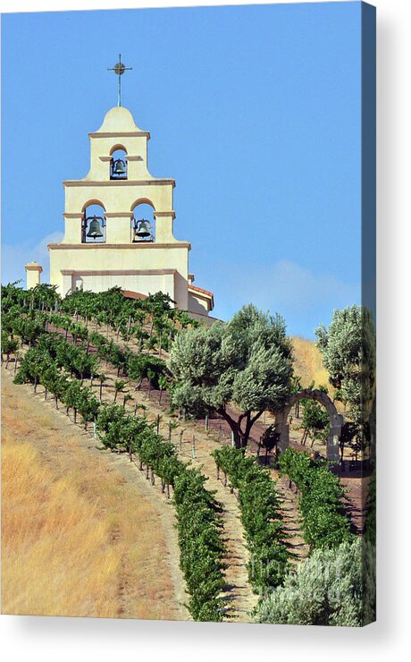 Chapel Acrylic Print featuring the photograph Chapel on the Hill by Debby Pueschel