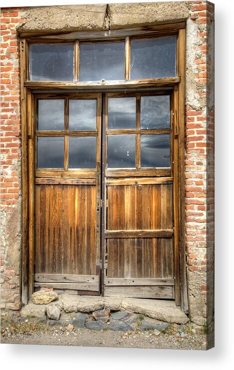 Door Acrylic Print featuring the photograph Doorway to Knowledge by Lynn Bauer