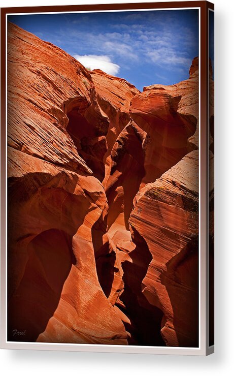 Antelope Acrylic Print featuring the photograph Earth's Erosion by Farol Tomson