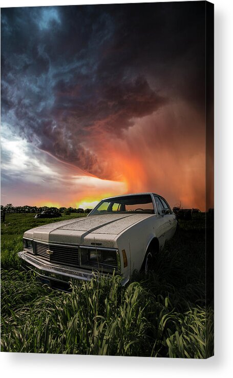 Apocalypse Acrylic Print featuring the photograph End of Days by Aaron J Groen