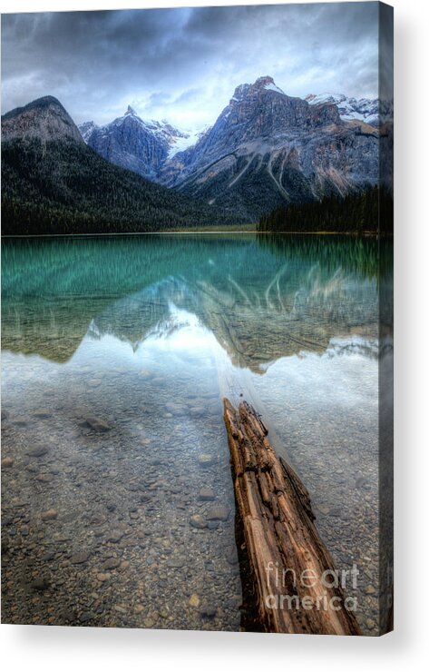 Autumn Acrylic Print featuring the photograph Eternal Reflections Emerald Lake Yoho National Park British Columbia Canada by Wayne Moran