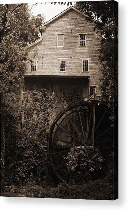Mill Acrylic Print featuring the photograph Fall's Mill by George Taylor