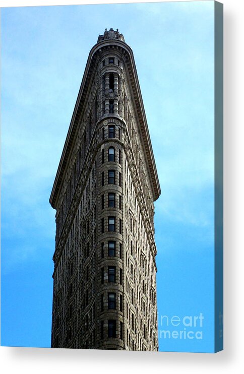 New York Acrylic Print featuring the photograph Flatiron Building 2 by Randall Weidner