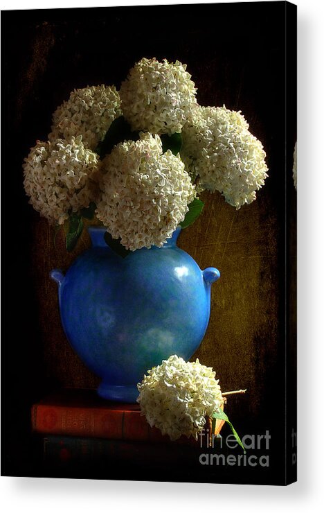 Viburnum Acrylic Print featuring the photograph Flowers Make Us Happy by Michael Eingle