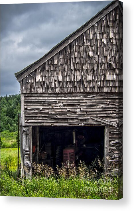 Barn Acrylic Print featuring the photograph Ghosts of Farming's Past 2 by James Aiken