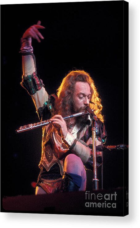 Ian Anderson Acrylic Print featuring the photograph Ian Anderson by Marc Bittan
