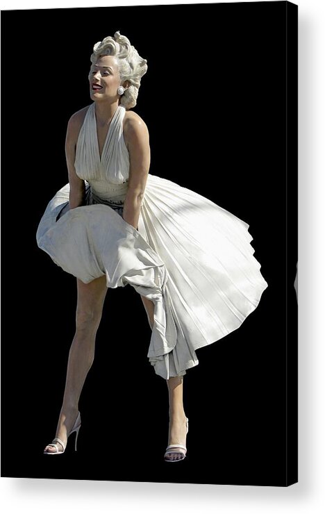 Fashion Acrylic Print featuring the photograph Key West Marilyn - Special Edition by Bob Slitzan
