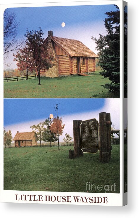 1995 Acrylic Print featuring the photograph Little House On The Prairie by Granger
