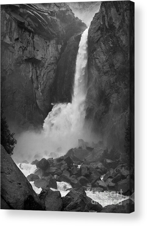 Yosemite Acrylic Print featuring the photograph Lower Yosemite Falls by Martin Konopacki
