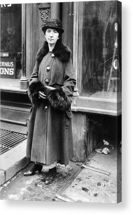 1916 Acrylic Print featuring the photograph Margaret Sanger by Granger