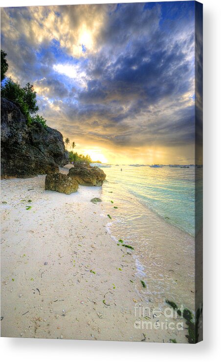 Yhun Suarez Acrylic Print featuring the photograph Morning Glow by Yhun Suarez