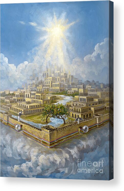 Eternity New Jerusalem Acrylic Print by The Decree to Restore ...