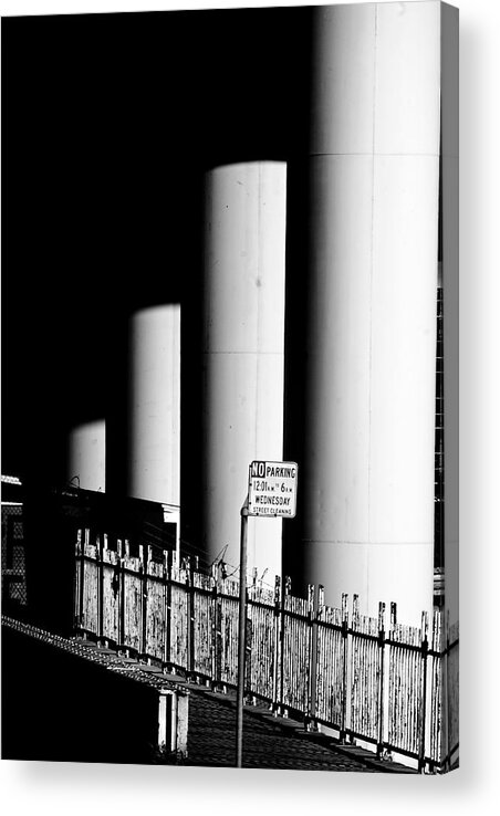 Fineart Acrylic Print featuring the photograph No Parking by Kevin Duke