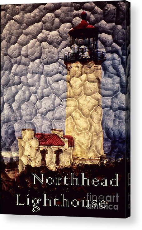 Northhead Light Acrylic Print featuring the photograph Northhead Lighthouse by Sharon Elliott