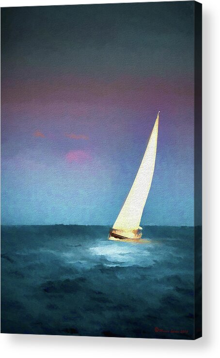 Sailboat Acrylic Print featuring the photograph On A Good Day by Marvin Spates