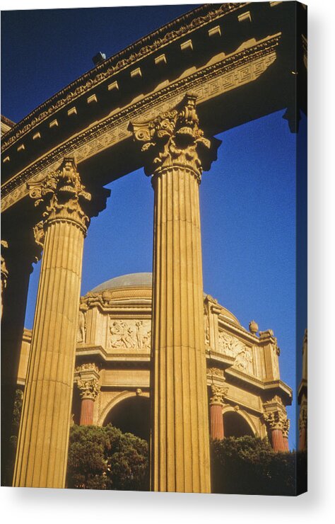 Palace Of Fine Arts Acrylic Print featuring the photograph Palace of Fine Arts, San Francisco by Frank DiMarco