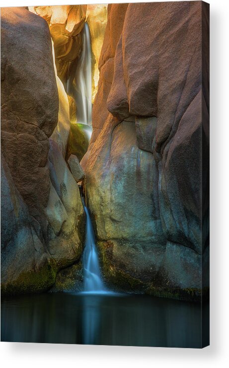 Colorado Acrylic Print featuring the photograph Paradise Falls by Darren White